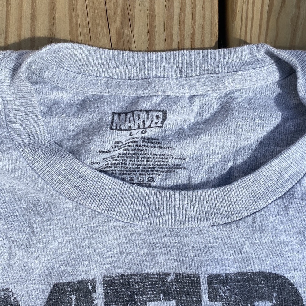 🍍MARVEL DEADPOOL T SHIRT🍍SIZE LARGE🍍H-6 - Picture 2 of 2